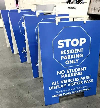 A-Frame Signs Photo